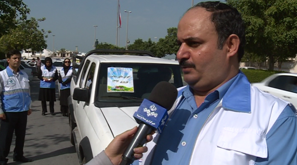 تمرین سلامت نوروزی در بوشهر برگزار شد