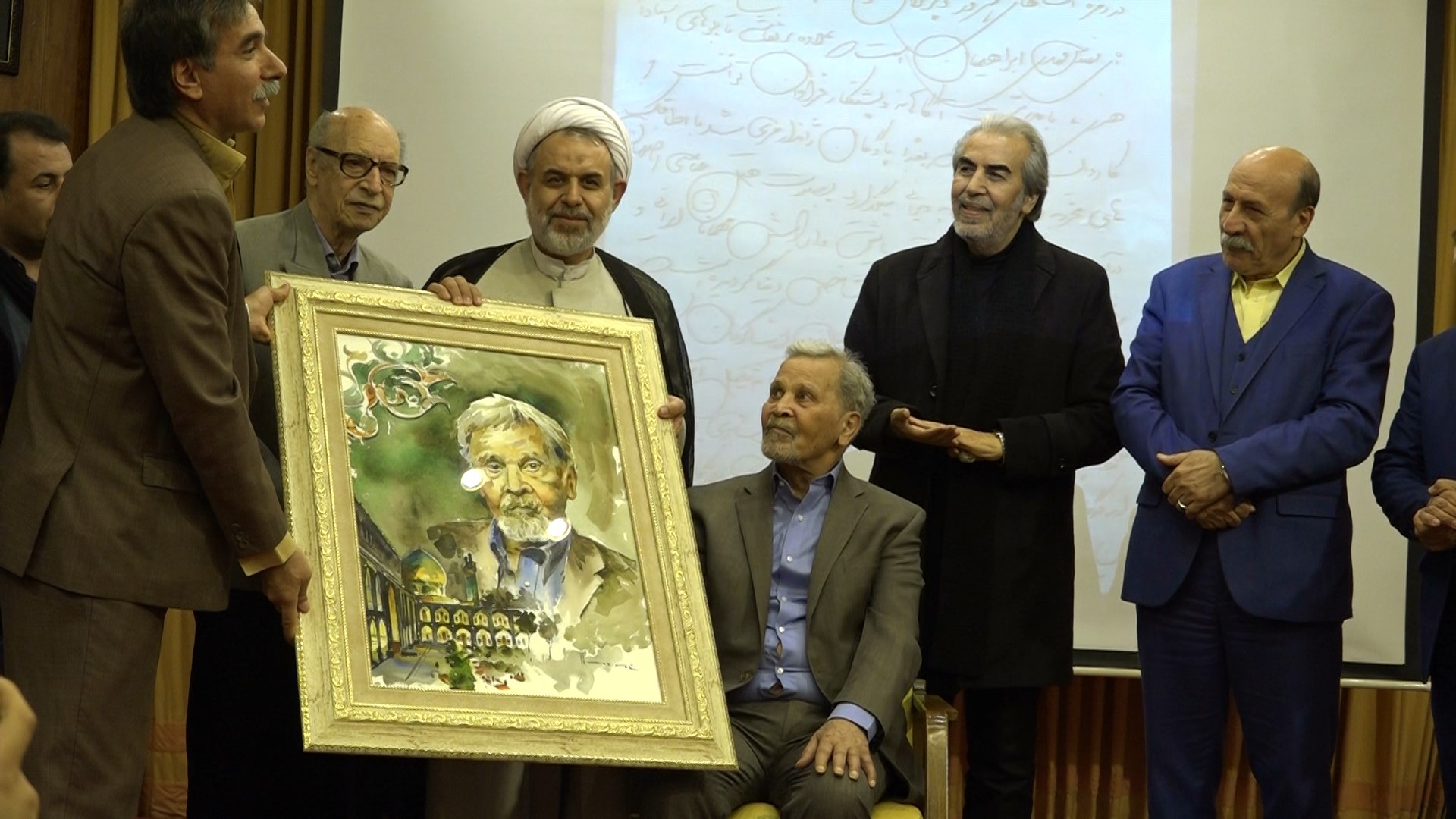 تجلیل از معمار برجسته مهمانسرای عباسی اصفهان