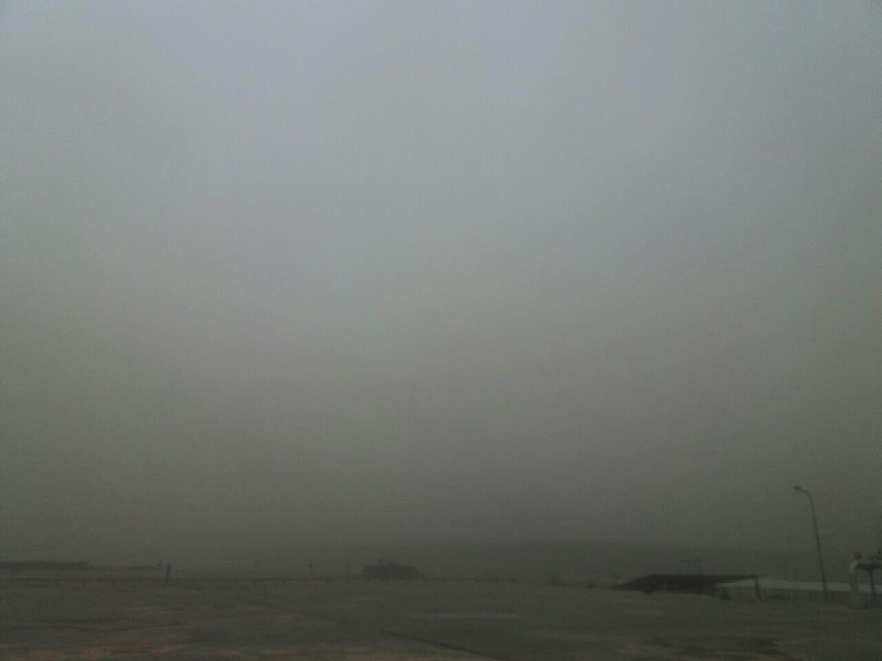 غلظت ریزگردها 4 برابر حد مجاز درریگان