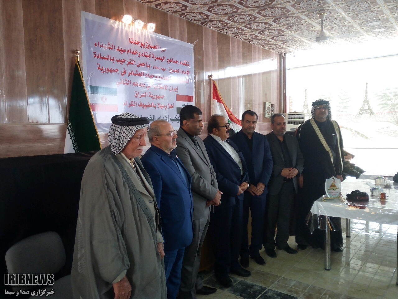 دیدار سران طوایف خرمشهر و بصره عراق