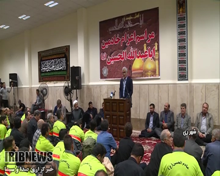 اعزام بيش از هزار پاکبان شهرداري تهران به عتبات براي ارائه خدمات در اربعين حسيني