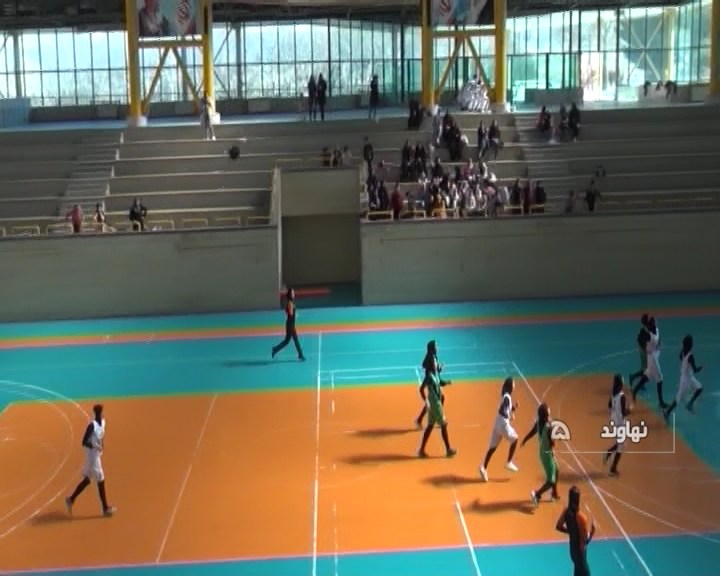 مرحله پایانی لیگ بسکتبال بانوان کشور در نهاوند