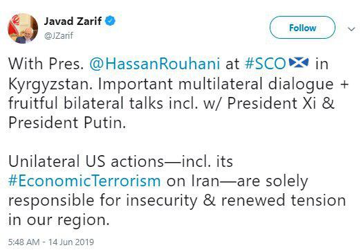 اقدامات آمریکا تنها عامل ناامنی در منطقه