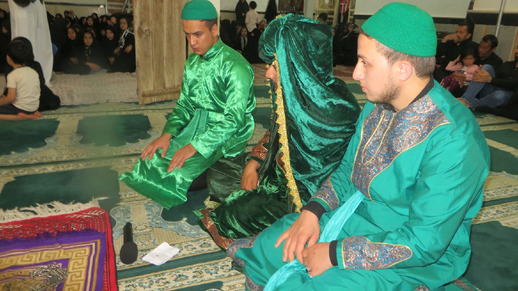 برگزاری آئین سنتی قنبرخوانی در شهر بایگ برگزاری آئین سنتی قنبرخوانی در شهر بایگ