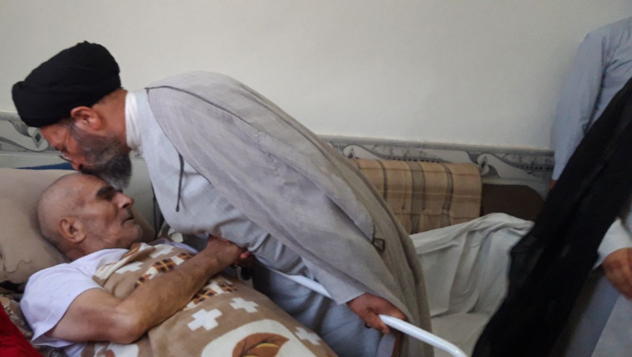 دیدارامام جمعه خواف باخانواده 3 شهید