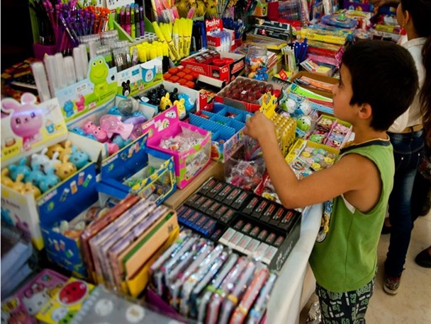 نمایشگاه ویژه بازگشائی مدارس در قزوین