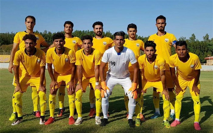 تساوی بدون گل تیم آوالان کامیاران وتیم خیبر خرم آباد