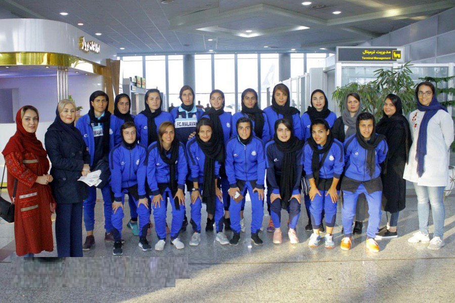 مصاف بانوان ملوان با آویسای خوزستان در لیگ برتر فوتبال