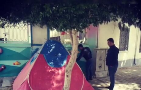 جمع آوری 12 چادر مسافرتی در اصفهان