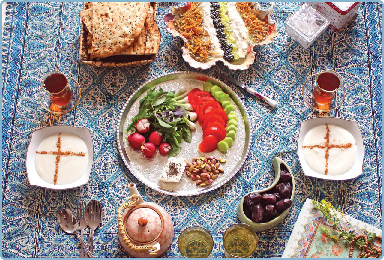 حفظ سلامتی با تغذیه سالم در ماه رمضان