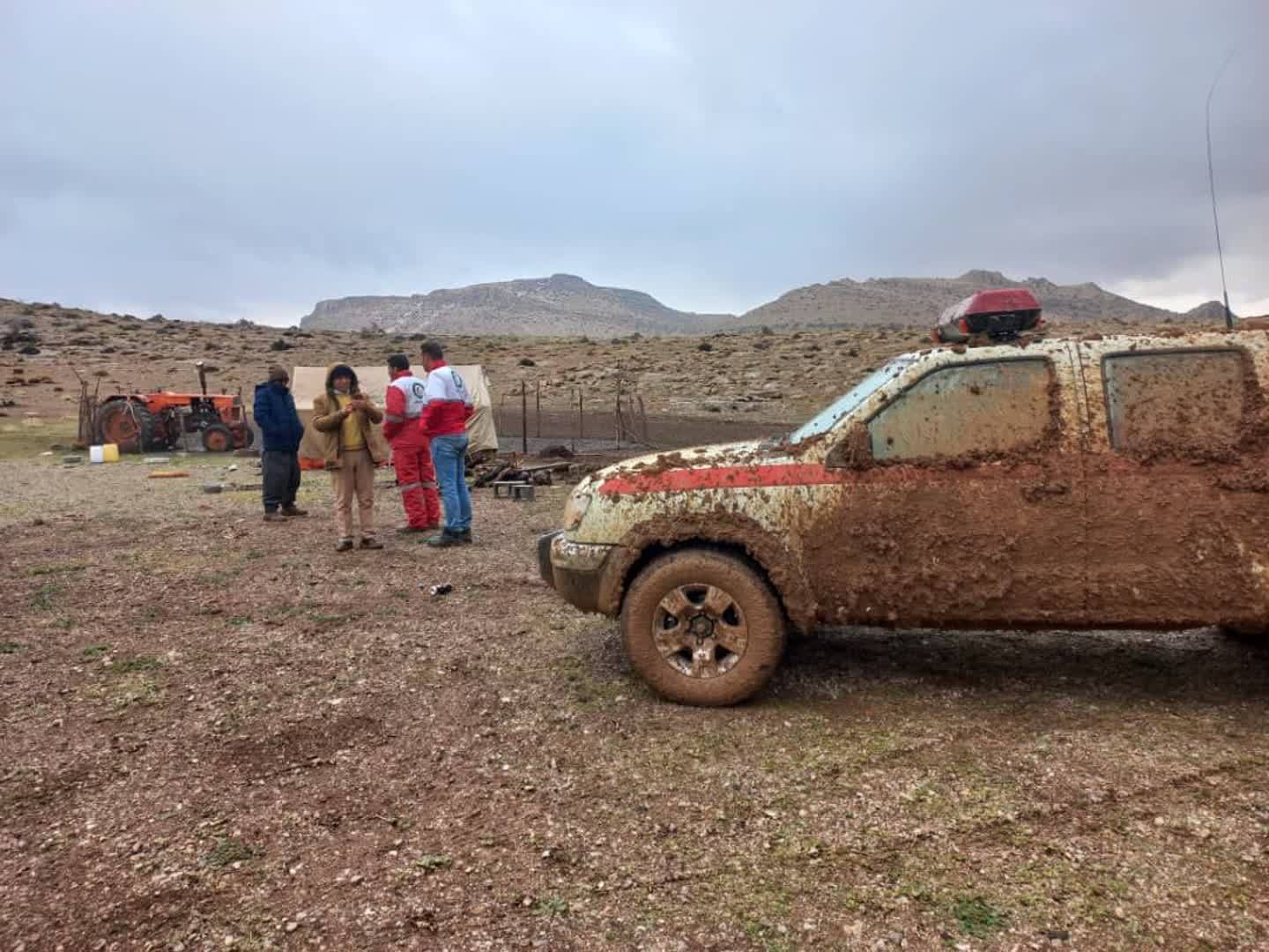 امدادرسانی به عشایر در آباده