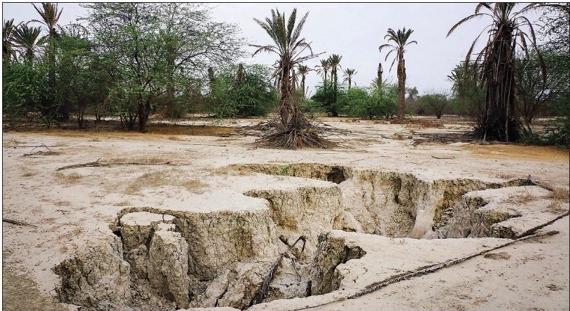 فرونشست سالانه پنج سانتیمتر زمین در خوزستان