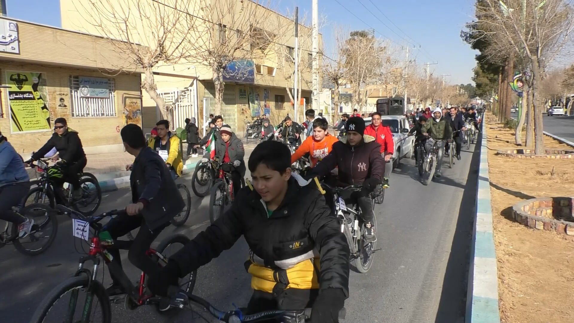 همایش دوچرخه‌سواری «ضربان زندگی» در دولت آباد