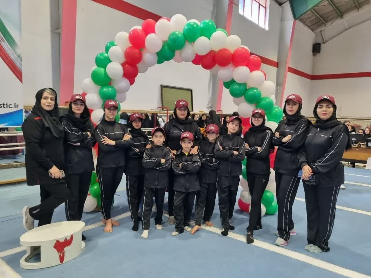 حضور تیم بانوان ژیمناستیک خراسان شمالی در مسابقات کشوری حضور تیم بانوان ژیمناستیک خراسان شمالی در مسابقات کشوری