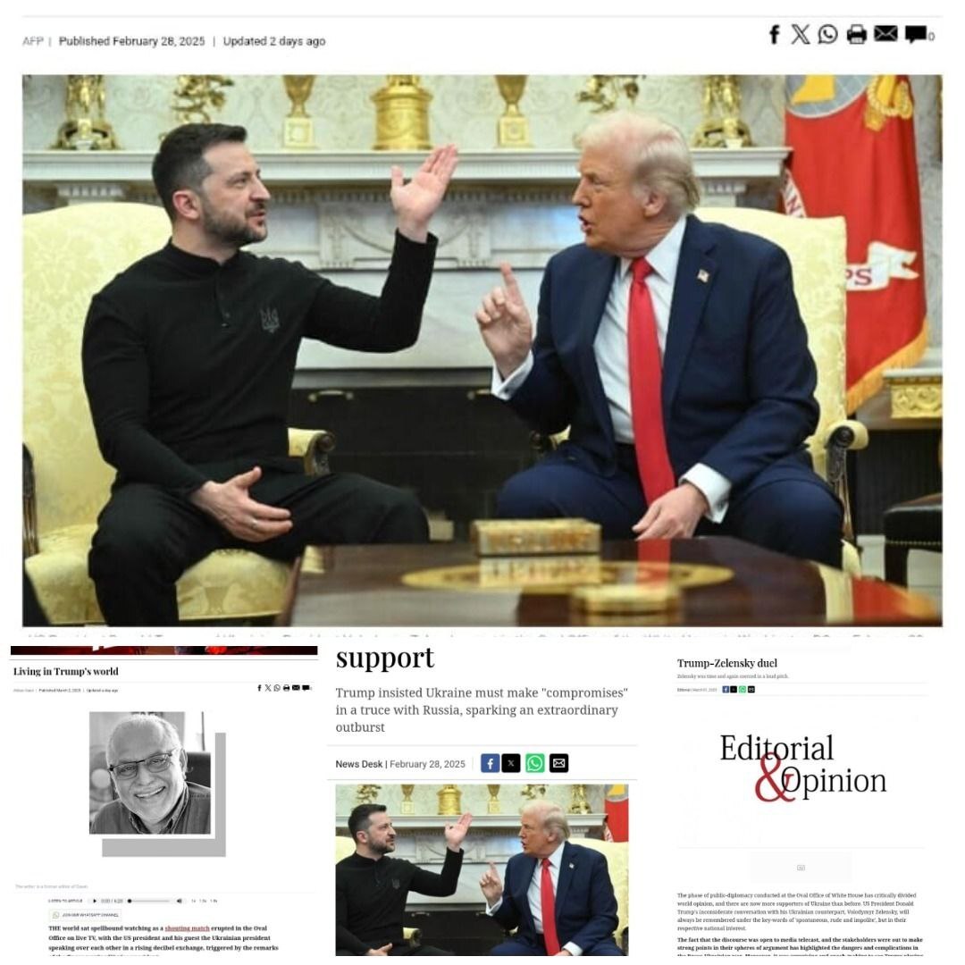 تحقیر زلنسکی و نشانههای افول اقتدار آمریکا تحقیر زلنسکی و نشانههای افول اقتدار آمریکا