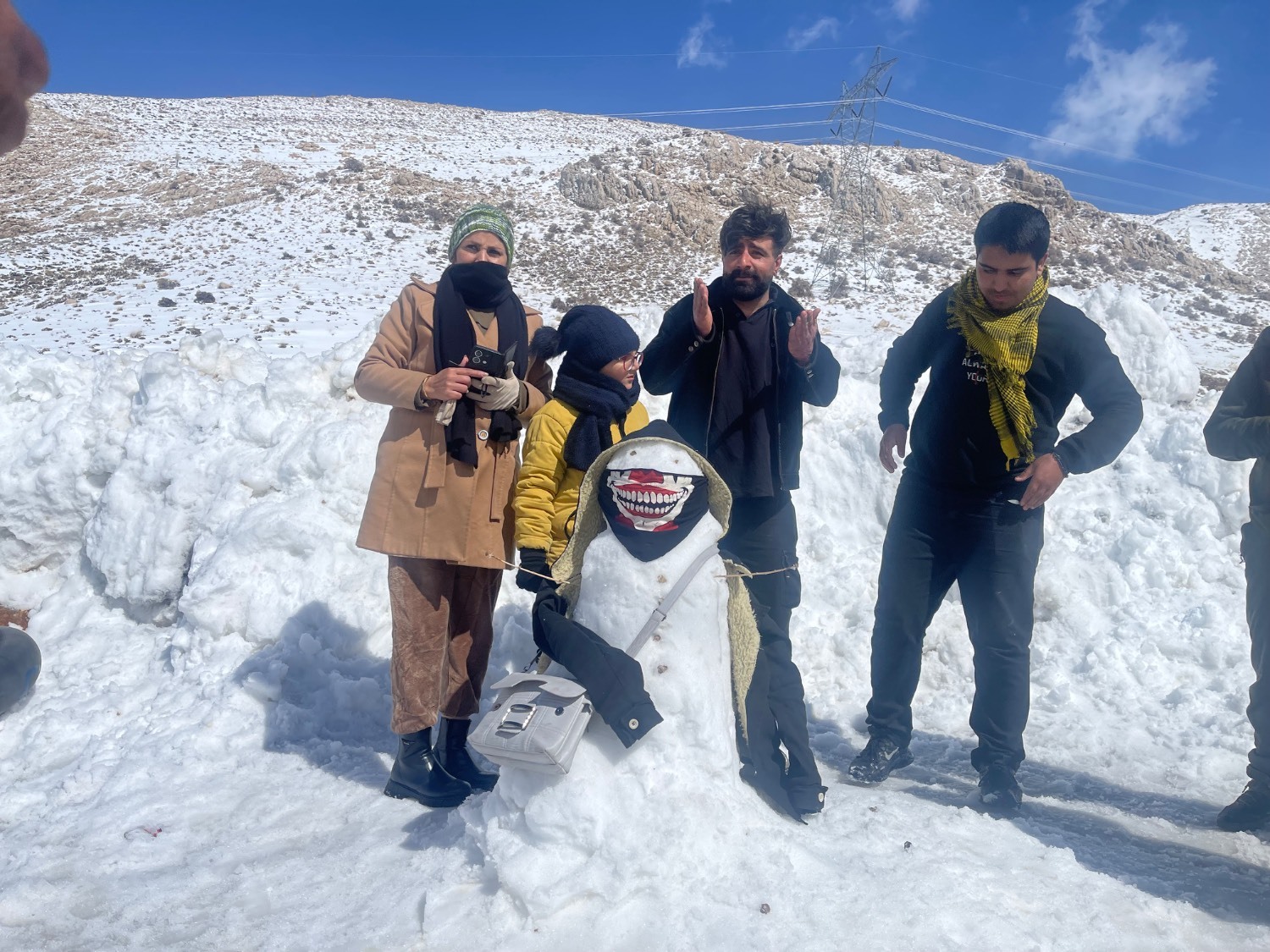 برگزاری جشنواره برفی در پیست اسکی کاکان