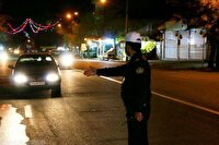 برخورد شبانه پلیس با خودرو‌های حادثه ساز در آبادان