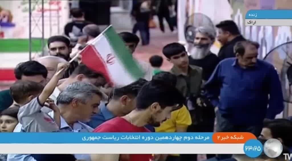 تمرکز شبکه‌های ملی بر صفوف طولانی رای در استان مرکزی
