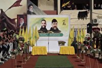 تشییع پیکر محافظ شخصی شهید سید حسن نصرالله