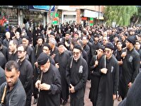 نوای « یاحسین مظلوم» در اردبیل طنین‌انداز شد