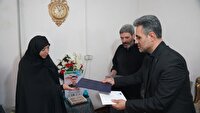 دیدار مسئولان دانشگاه آزاد با خانواده شهید دانشجو رضا خلف‌خانی در ارومیه
