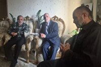 دیدار معاون رئیس جمهور با ۳ خانواده شهید