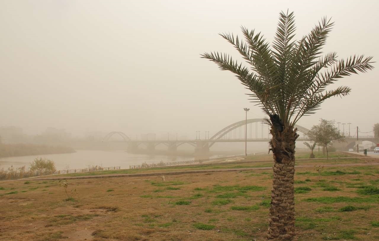 آلودگی هوا در آبادان و خرمشهر