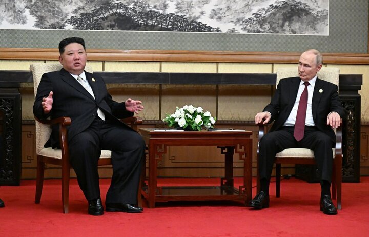 قدردانی پوتین از نظامیان کره شمالی در جنگ اوکراین