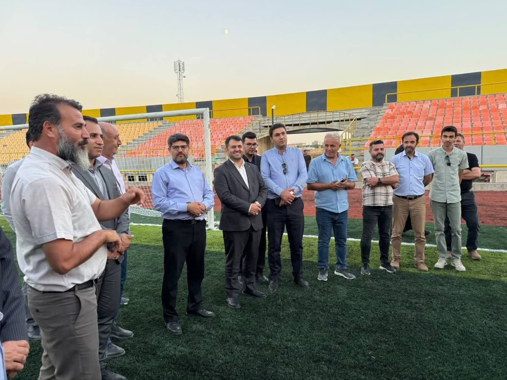 بازدید معاون هماهنگی امور عمرانی استاندار آذربایجانغربی از ورزشگاه شهید باکری ارومیه بازدید معاون هماهنگی امور عمرانی استاندار آذربایجانغربی از ورزشگاه شهید باکری ارومیه