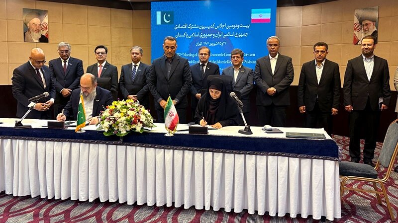 توافقات گسترده ایران و پاکستان در کمیسیون مشترک اقتصادی