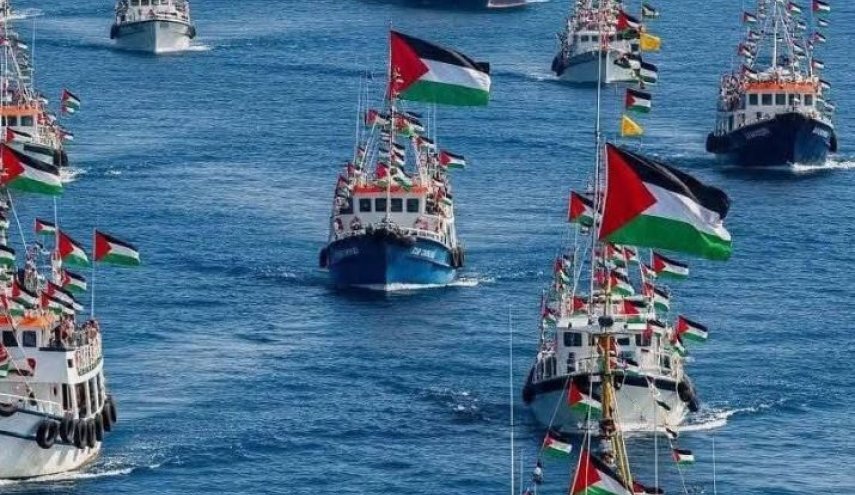 ابراز نگرانی پاکستان و ۱۵ کشور دیگر از امنیت ناوگان جهانی «صمود» برای غزه
