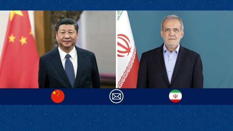 پیام تبریک پزشکیان به رئیسجمهور چین پیام تبریک پزشکیان به رئیسجمهور چین