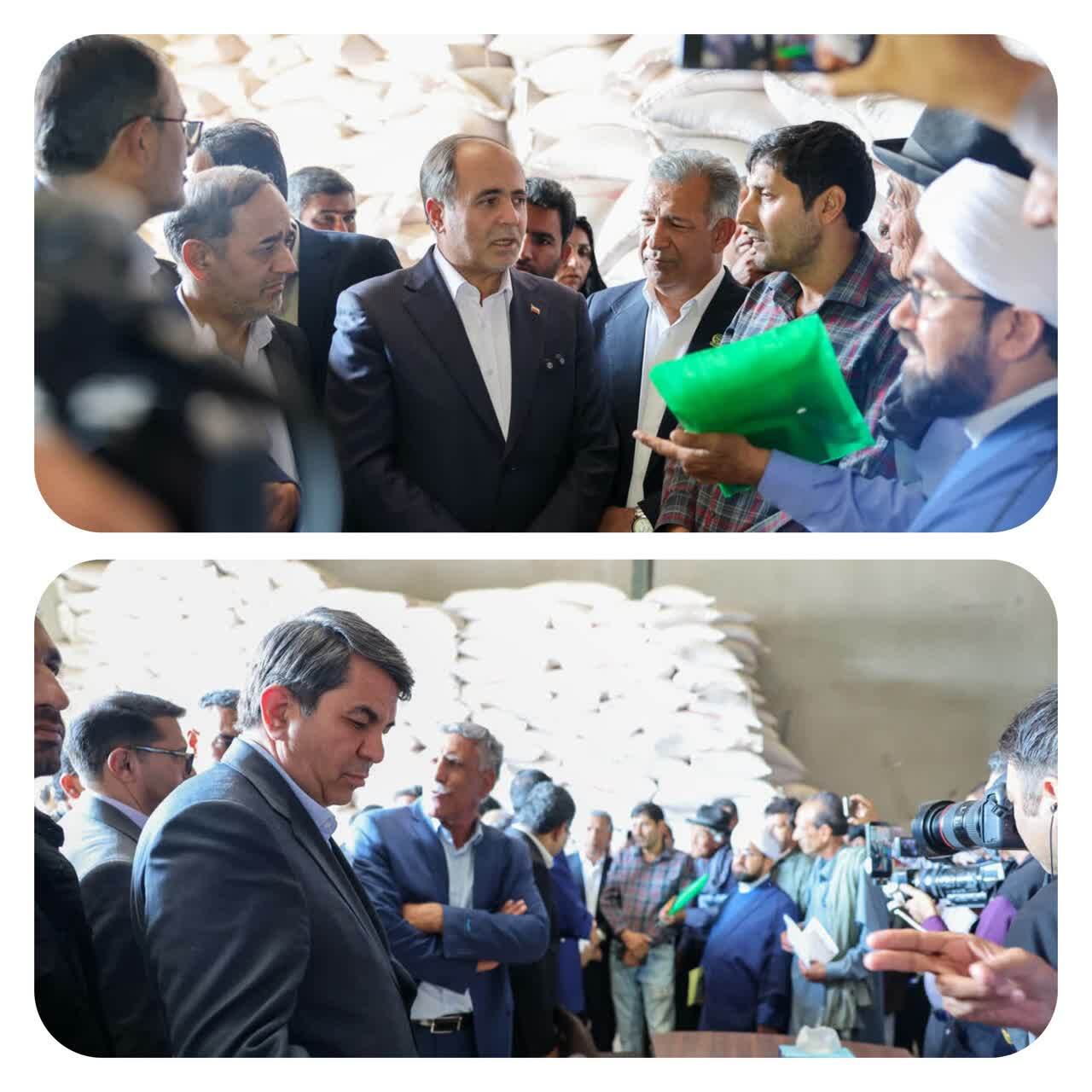 بازدید از بزرگترین مرکز تولید بذر جنوب کرمان بازدید از بزرگترین مرکز تولید بذر جنوب کرمان