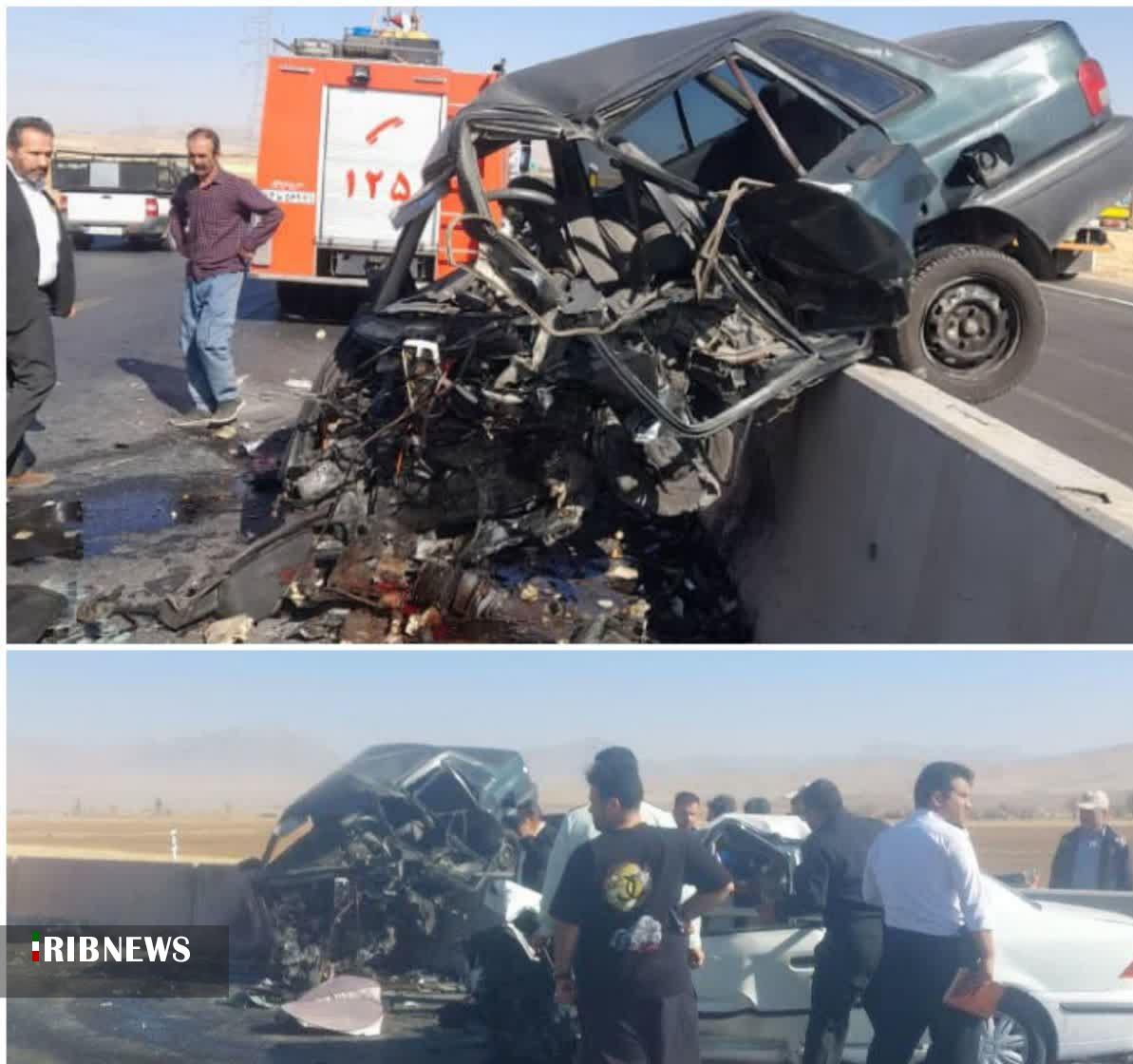 تصادف مرگبار در جاده ازنا