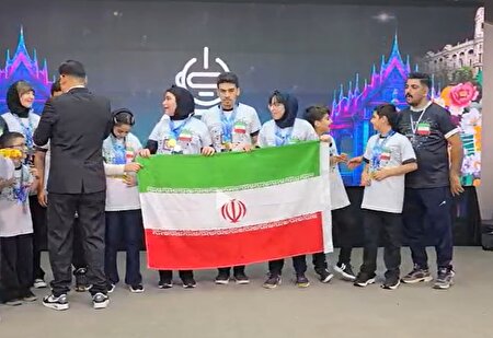 قهرمانی تیم رباتیک دانش آموزی ایران در آسیا