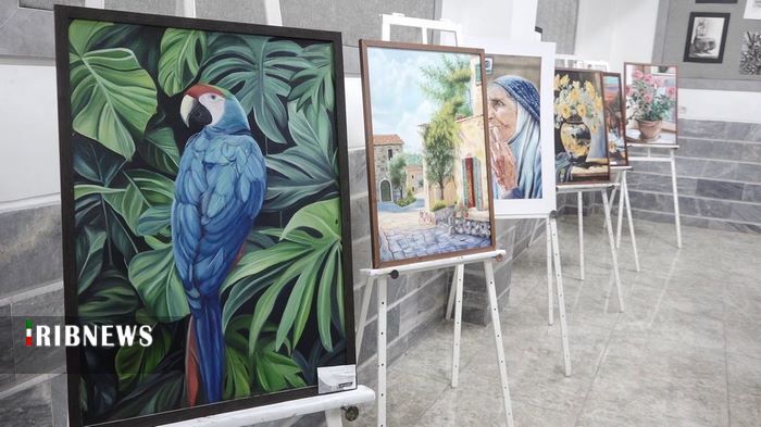 پیشگامی دانش آموزان قمی در رشته نقاشی پیشگامی دانش آموزان قمی در رشته نقاشی