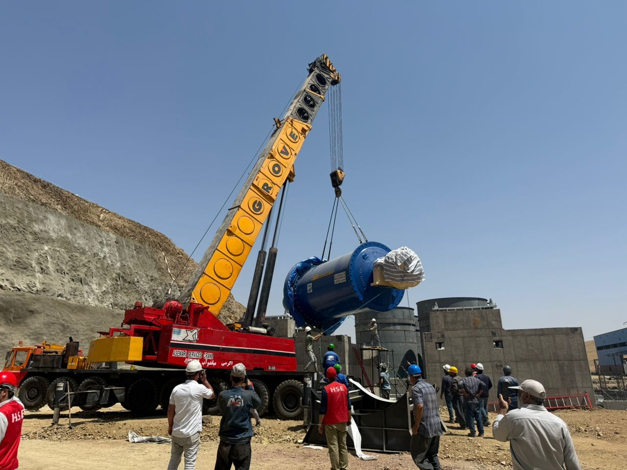 ورود دومین محموله تجهیزات کارخانه طلای خونیک به خراسان جنوبی