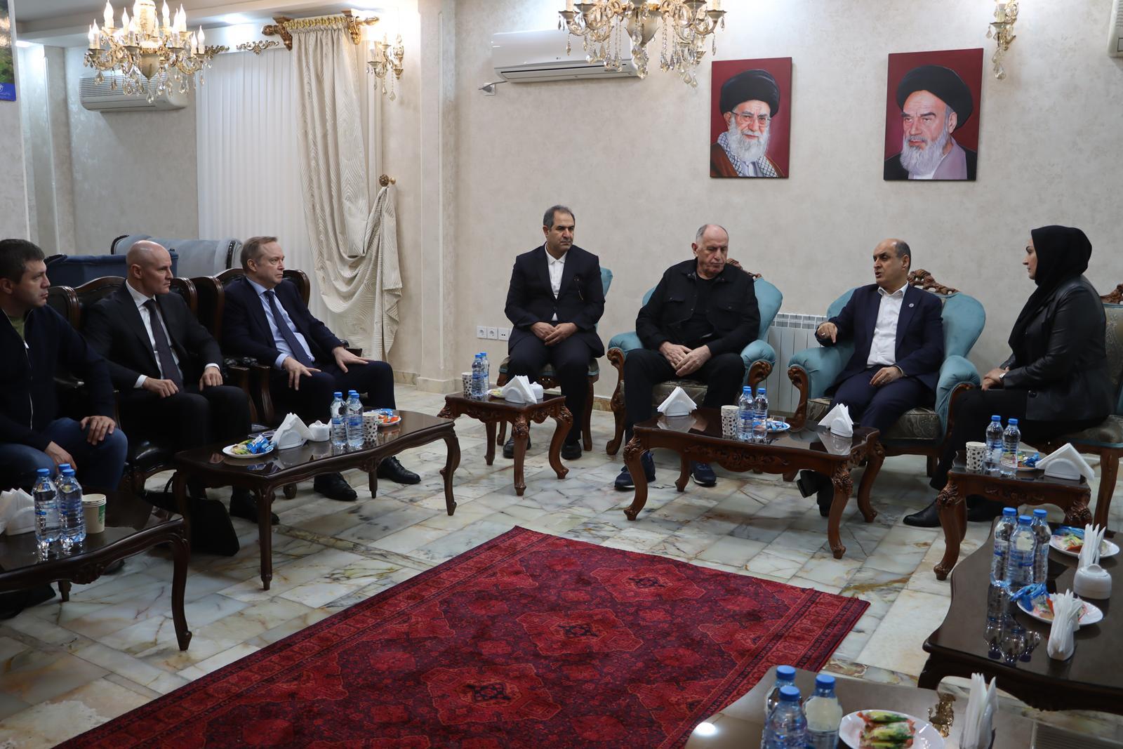 ورود نخست وزیر جمهوری داغستان روسیه به گیلان