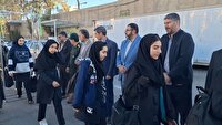 اعزام ۲۰۰ دانشآموز دختر در کنگاور به مناطق عملیاتی جنوب