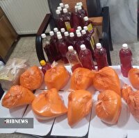 کشف و جمعآوری ۱۳ کیلوگرم رنگ غیرمجاز زعفران از کارگاه خانگی در اسفراین