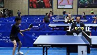 مسابقات تنیس روی میز منطقه ۹ کشور پسران در سمنان