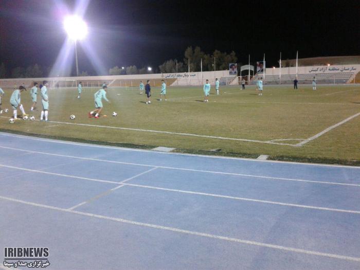 تمرينات تيم پيكان تهران در جزيره كيش
