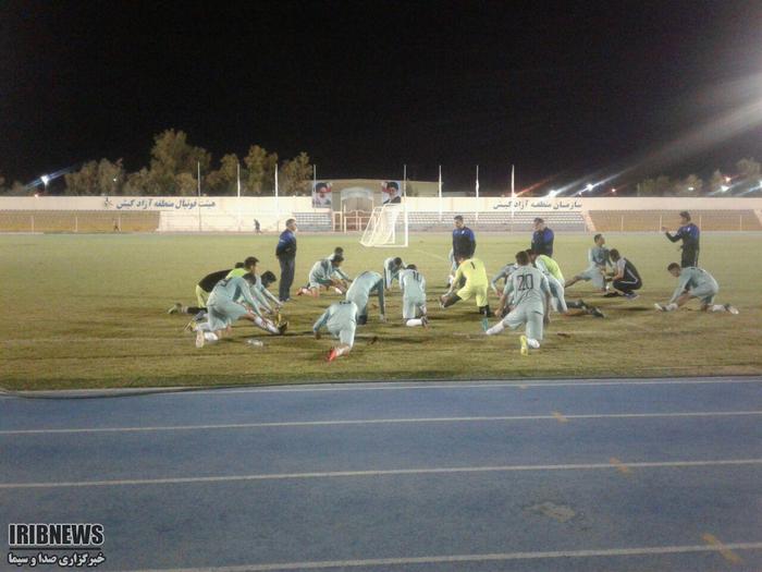 تمرينات تيم پيكان تهران در جزيره كيش
