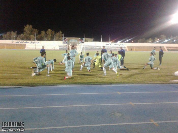 تمرينات تيم پيكان تهران در جزيره كيش
